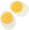 Hard-boiled egg