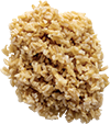 Half cup of brown rice